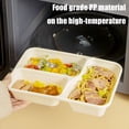 thumbnail image 5 of HongHeng Bento Box for Adults, 3-Compartment Food Storage Containers, Microwave and Dishwasher Safe, Suitable for office and Outdoor, 5 of 6
