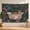 C, variant on XaaKee Tapestry Wall Hanging, Tropical Botanical Exotic Wildlife Leopard Vintage Tub, High-Quality Polyester Bedroom Tapestry, 60x40Inch