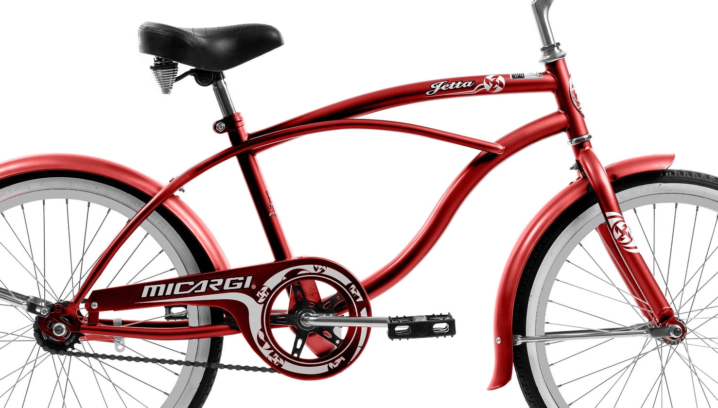 Black and red beach cruiser hot sale