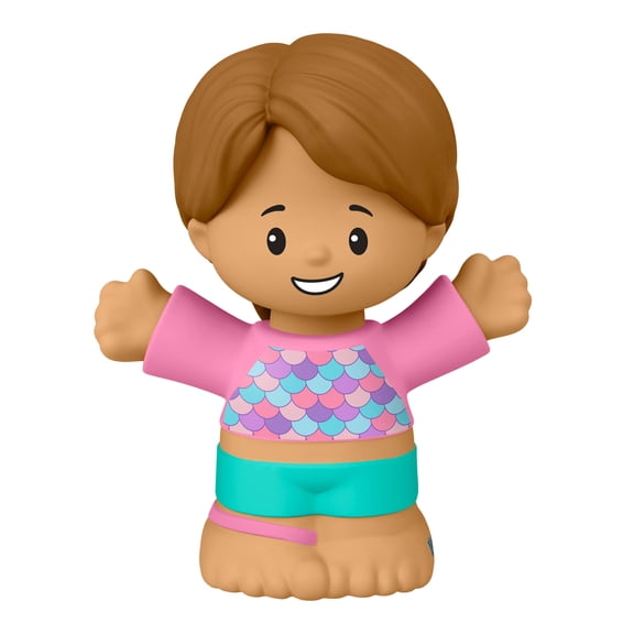 Fisher-Price Little People Girl in Bathing Suit Figure for Toddlers & Preschool Kids, 1 Toy