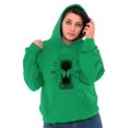 thumbnail image 3 of Hourglass Hands Crystal Ball Celestial Hoodie Sweatshirt Women Brisco Brands X, 3 of 6