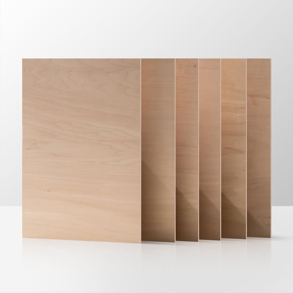 Láminas de tilo ROBOTIME de 3 mm, 30 x 42 cm, para corte por láser, paquete de 6