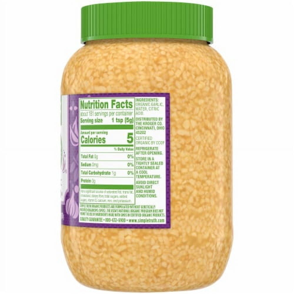 Simple Truth Organic Minced Garlic - 32 oz