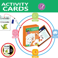 thumbnail image 1 of Tarjetas Flash Reutilizables para Actividades de Aprendizaje de Palabras, 30 Unidades, Tarjetas Educativas Borrables Portátiles de Alta Calidad para el Desarrollo de la Primera Infancia, Mejoran las Habilidades de Pensamiento y la Imaginación, 1 of 4