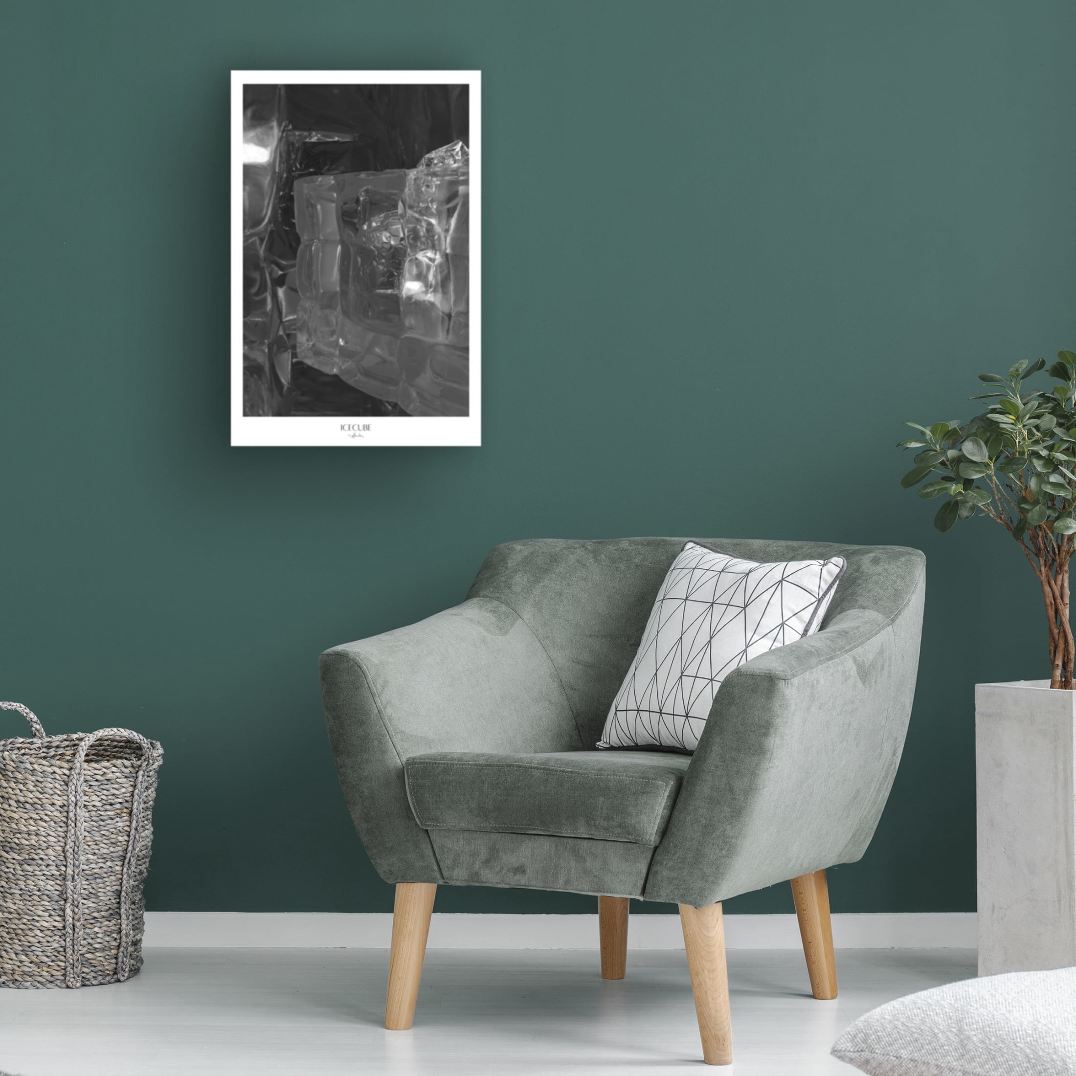 Trademark Fine Art Annika John Icecube Canvas Wall Art