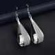 thumbnail image 4 of 1 par de pendientes colgantes, accesorios de joyería ahuecados, suministro a juego de ropa, decoraciones para mujer, gota de oreja de aleación Ropa, zapatos y accesorios Miscelánea Plata Guardurnaity AP009640-02, 4 of 6