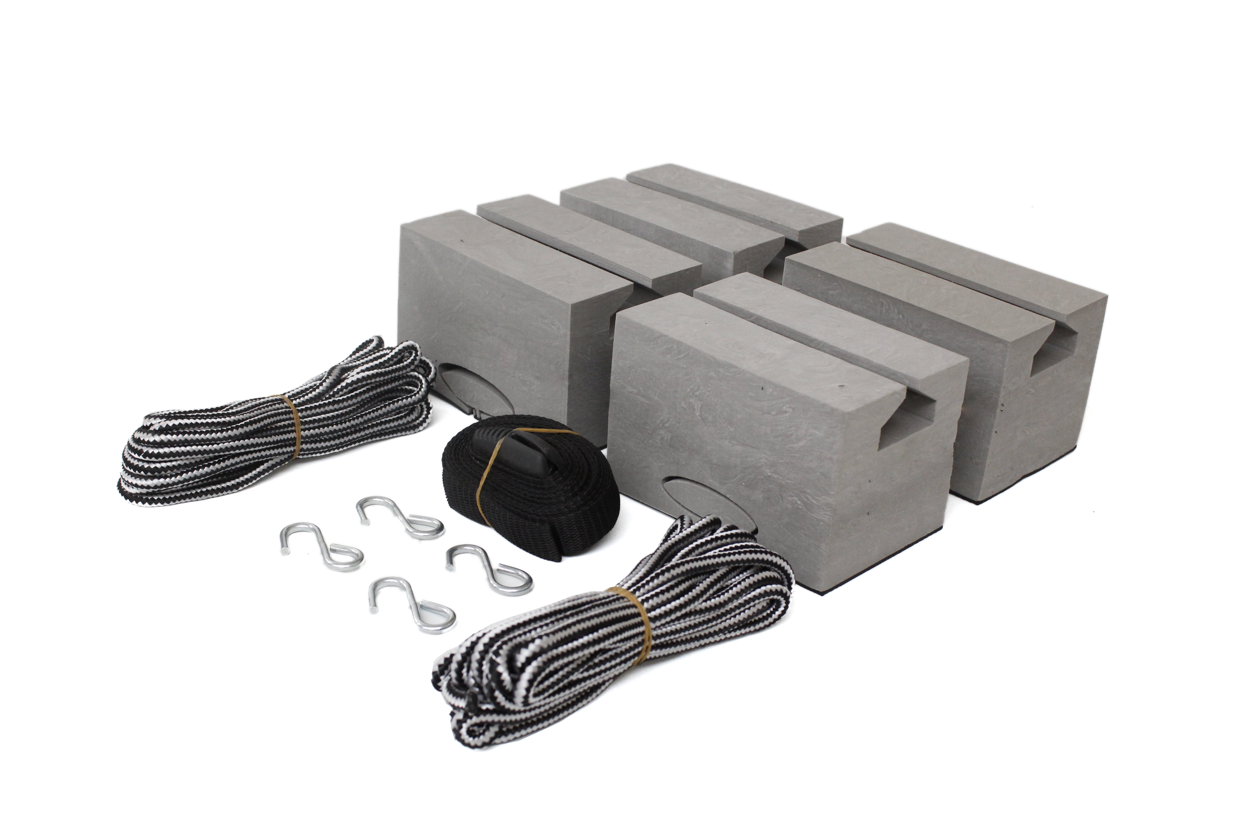 Swiss Cargo Deluxe Canoe Foam Block Carrier Kit