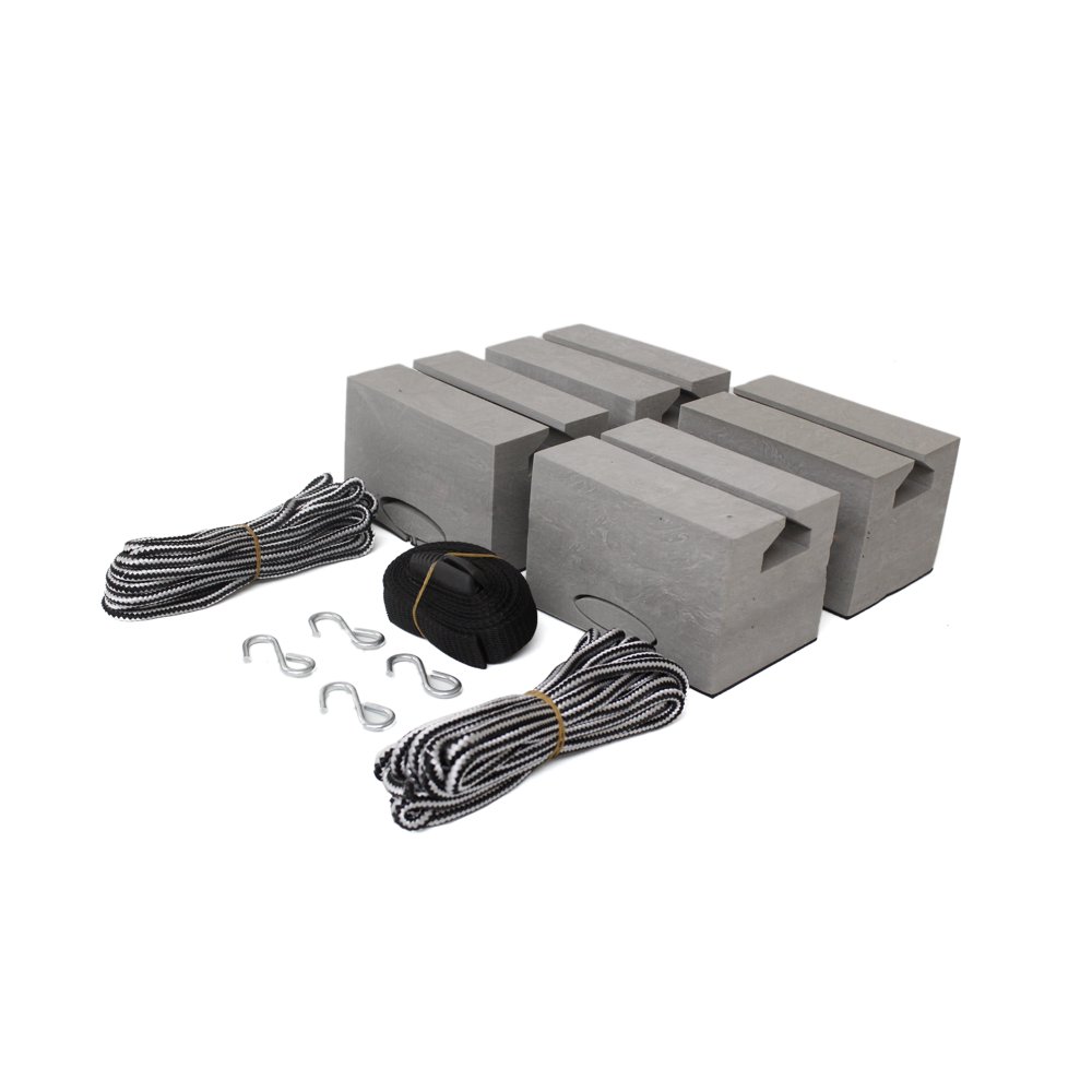 Swiss Cargo Deluxe Canoe Foam Block Carrier Kit