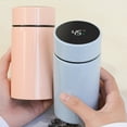 thumbnail image 6 of Water Bottle 200ML Temperature Display Thermos Bottles Convenience Office Smart Multicolored Fashionable Attractive White, 6 of 10