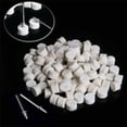 thumbnail image 5 of 100Pcs 13mm Wool Felt Polish Buffing Pad + 2 Shank For Dremel Grinding Wheel, 5 of 5