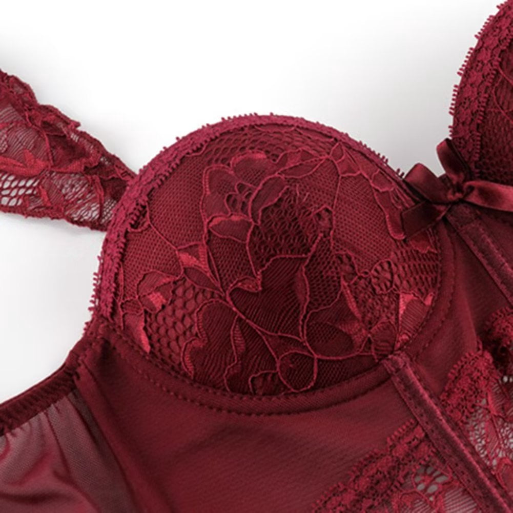 Varsbaby Sexy Push up Underwear Shape Body Lace Lingerie Bra for Women