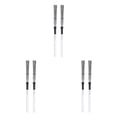 thumbnail image 3 of Guardoinrt Lot de 2 Brosses à Tambour en Acier à Haute Teneur en Carbone Bâton de Cajon Musical Résistant à l'Usure Fournitures d'Instruments Bâtons Blanc 3Ensemble, 3 of 6