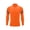 Orange, variant on Kids Full Zip Soccer Training Long Sleeve Jacket, Color Block Stand Collar Athletic Warm Up Track Coat Quick Dry Base Layer Top for Soccer Game for Boys Girls Football Match Sports Wear Blue 3-4Years