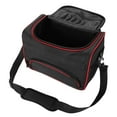 thumbnail image 3 of Carrying Case, Large Capacity Storage Bag, Hairdressing Tool Oraganizer Multiple Pockets for Travel for Woman Salon Tool Makeup Bag(black), 3 of 7