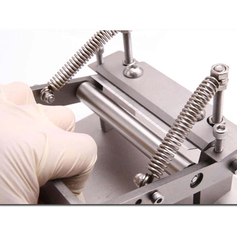 Craft Manual Leather Thinning Machine Durable Stainless Steel Construction