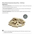 thumbnail image 4 of 1/2" x 2" - 100 Pack Wooden Dowel Pins - Kiln Dried, Fluted, 4 of 5