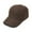 Brown Melange, variant on Wigens Kent 100% Wool Baseball Cap with Earflaps Blue Melange