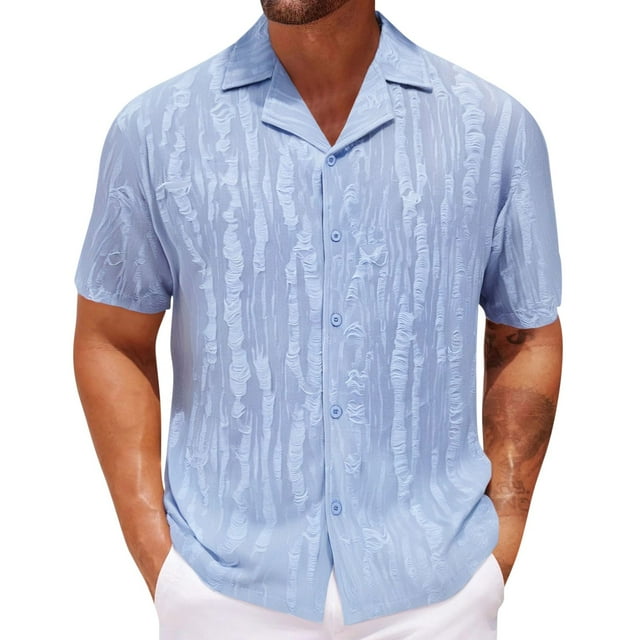 pstuiky camisetas de manga corta para hombre, Camiseta/camiseta informal de manga corta para hombre, suave y cómoda, de color liso, con cuello en V camisas casuales para hombre xxl