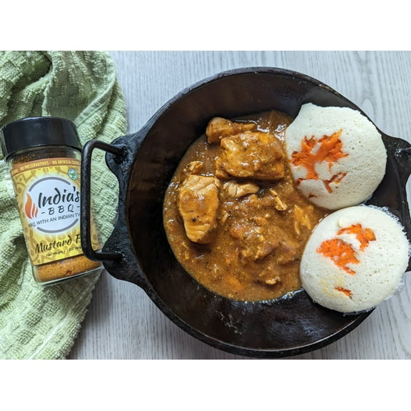 Mustard Fish Masala - All Natural | Vegan | No Colors | Gluten Friendly | Small Batch | No Preservatives | IndiasBBQ