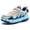 White Blue, variant on Kids Roller Shoes, Boy Girl Sneakers with LED Light Wheels, Become Sport Sneaker for Birthday Christmas Children Gift, Adjustable Roller Skates Suitable for Outdoor School