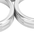 thumbnail image 2 of Housse de Bouton de Commande Audio, Climatiseur Commutateur Audio Bouton Anneau Couvertures Intérieures Garniture Climatiseur Commutateur Audio Anneau Couvercle Savamment Conçu, 2 of 14