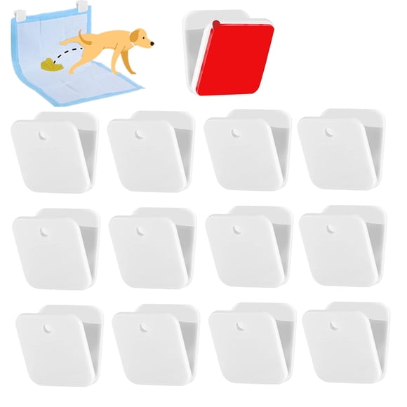 Billuyoard Almohadilla autoadhesiva para entrenamiento de perros con clip de pared que evita marcas de levantamiento con fijador. Clip Suministros para perros