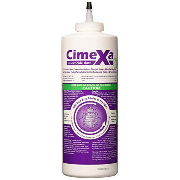 Rockwell Labs CXID032 Cimexa Dust Insecticide, 4oz, White