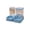 Blue, variant on Nkmbld Gravity Cat Food and Water Dispenser, 2 in 1 Automatic Dog Feeder Large Capacity Self Feeding for Small Dogs Cats, Travel-Friendly