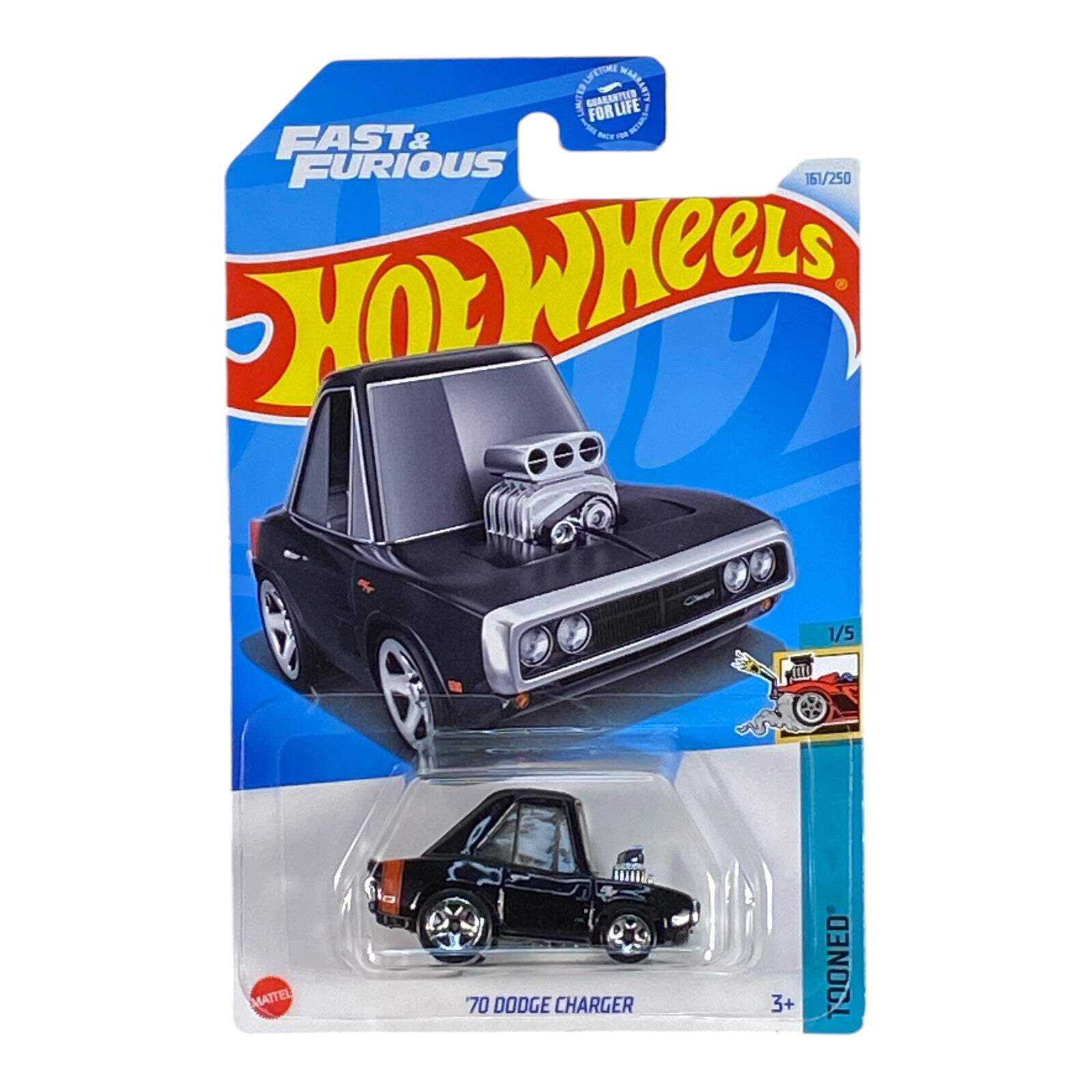 Hot Wheels Fast & Furious '70 Dodge Charger 1/5 Tooned 161
