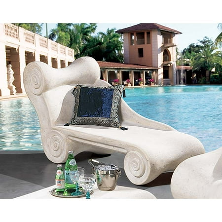 Hadrian's Villa Roman Spa Furniture Collection: Chaise Longue