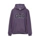 thumbnail image 1 of Sudadera con capucha GAP Heritage Logo para hombre, algodón violeta oscuro, XXL, 1 of 2
