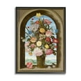 thumbnail image 2 of Stupell Industries Vintage Floral Bouquet Brown Gothic Window Arch Design by Ziwei Li, 2 of 5