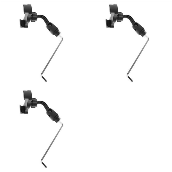 3X Soporte para Teléfono Móvil, Soporte para Saxofón, Soporte para Sujetar Música, Soporte de Agarre con Clip, Soporte para Celular, Soporte para Música