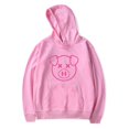 thumbnail image 3 of Sudadera con capucha para hombre y mujer, abrigo informal con diseño de cerdo rosa, de estilo Hip Hop, para chico y chica, 3 of 3