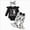 D279-Black, variant on 0-3 Months Newborn Baby Girl Clothes Infant Girl Print Long Pant Set Clothes Jumpsuit Romper For 0 3 6 12 18 24 Months Newborn Photography Black