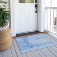 thumbnail image 6 of Addison Rugs Chantille Indoor/Outdoor Transitional Art Deco Blue Washable Rectangle Rug, 1'8" x 2'6", 6 of 6