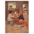 thumbnail image 2 of Maria Louise Kirk 19x24 Gold Ornate Framed and Double Matted Museum Art Print Titled - The One Who Ate the Least was Pinocchio (1916), 2 of 4