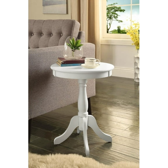 Round Pedestal Accent Table with 4 Legs - Alger