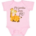 thumbnail image 3 of Inktastic My Grandma Loves Me Boys or Girls Baby Bodysuit, 3 of 5