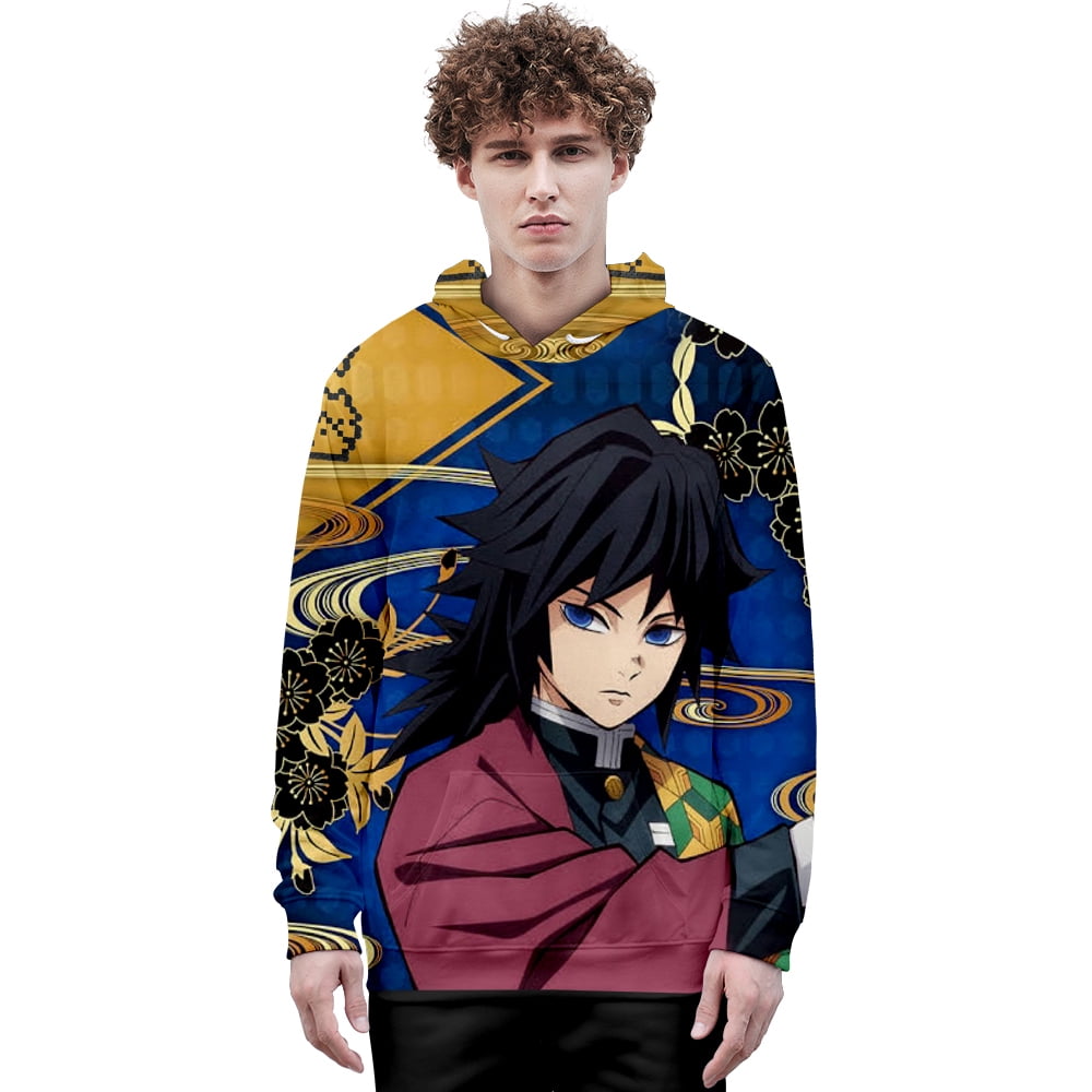 4-13Y Boy Girl 3D Hoodies Demon Slayer Kimetsu No Yaiba Japanese Anime Kids  Children Teen Hooded Sweatshirt Kimono Haori Yukata - AliExpress