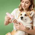 thumbnail image 6 of EXLEAF 2026 New Dog Paw Trimmer for Grooming, Cordless Electric Dog Clippers with Led Light, Rechargeable Low Noise Small Pet Shaver for Trimming Cat'S Hair Around Eyes, Faces, Ears, Paws, Rump, Pink, 6 of 7