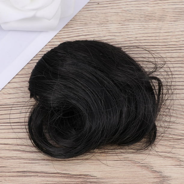 unbranded 1Ud Clip De Flequillo Natural Negro Para Mujer Con Pinza Para
