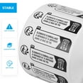 thumbnail image 4 of Minkissy 2000 Pieces Garbage Classification Sign Stickers Recycle Decal Paper for Recycling, 4 of 5