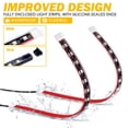 thumbnail image 3 of Tira de luces LED para interior de coche Xprite RGB con control Bluetooth, 3 of 6