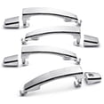 thumbnail image 3 of 4pcs Chrome Abs Door Outer Handle Covers For Captiva /aveo/ Vue 96468254 96468266 96468266, 3 of 5