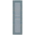 thumbnail image 2 of Safavieh Genre Luis Geometric Runner Rug, Blue/Ivory, 2'3" x 8', 2 of 10