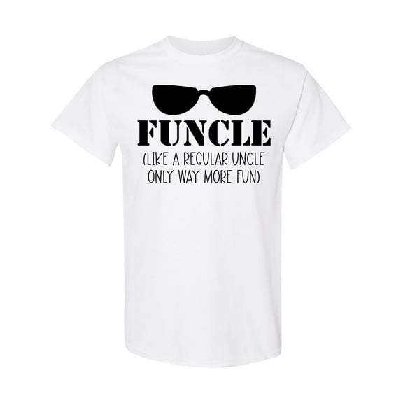 Inktastic Funcle Like a Regular Uncle Only Way More Fun T-Shirt
