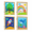 Dark Wood, variant on Storvive 4 Pack Art Frames, 8.27" x 11.69" Magnetic Front Opening Artwork Frames, Changeable Picture Storage Frames, Crafts Painting Art Display, Dark Wood