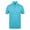 Turquoise, variant on Henbury Mens Stretch Microfine Pique Polo Shirt