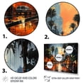 thumbnail image 3 of Designart "Urban Miami s Palms A Tropical Oasis I" Cityscapes Wall Art Print, 3 of 5